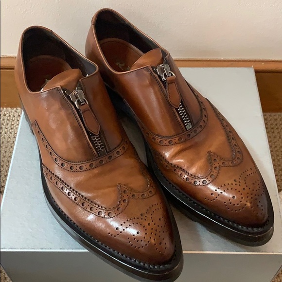 Prada Other - Prada zip wing tip